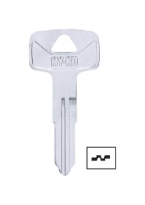 (image for) Traditional Key Motorcycle Key Blank Double sided For Yama