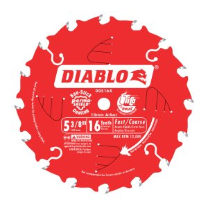 (image for) 5-3/8 in. Dia. x 10 mm Cordless Trim Carbide Tip Circular