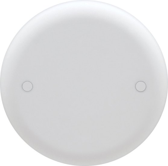 (image for) Round PVC 1 gang Outlet Box Cover For Ceiling Box