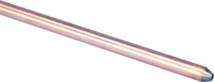 (image for) 5/8 in. Copper-Bonded Steel Ground Rod 1 pk