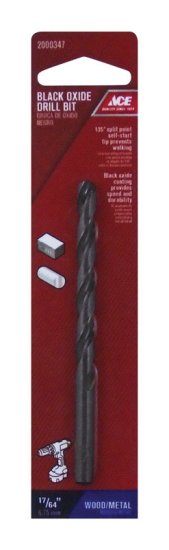 (image for) 17/64 in. x 4-1/8 in. L High Speed Steel Drill Bit 1 pc.