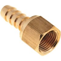 (image for) 3/8 in. x 3/8 in. FIP Brass Hose Barb Adapter Swivel