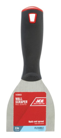 (image for) 3 in. W Carbon Steel Flexible Wall Scraper