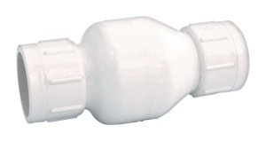 (image for) 3/4 in. Dia. x 3/4 in. Dia. Plastic Spring Loaded Check Valv