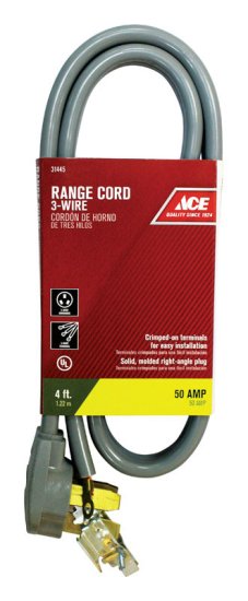 (image for) 6/2, 8/1 SRDT 4 ft. L Range Cord 3 Wire