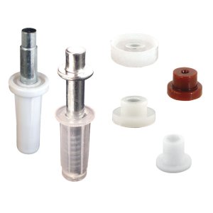 (image for) Silver Steel Bi-fold Door Guide 1 pk