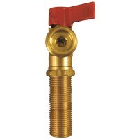 (image for) Washer Outlet Box Valve, 1/2 in. Sweat Red Handl
