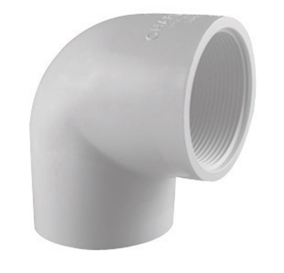 (image for) 1 in. SxFPT 90 Elbow PVC