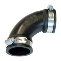 (image for) Schedule 40 1-1/2 in. Hub x 1-1/2 in. Dia. Hub PVC Elbow