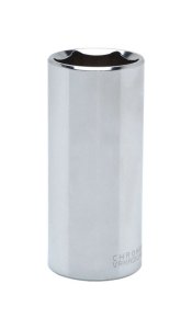 (image for) 1 in. x 1/2 in. drive SAE 6 Point Deep Socket 1 pc.