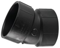 (image for) 2 in. Hub x 2 in. Dia. Hub ABS 22-1/2 Degree Elbo