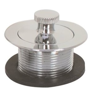 (image for) 2.44 in. x 2.44 in. Lift-and-Turn Tub Drain w/ Adapters