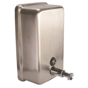 (image for) BRADLEY SOAP OR LOTION DISPENSER 40 OZ STAINLESS STEEL