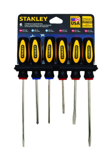 (image for) 6 pc. Screwdriver Set Assorted in.