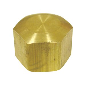 (image for) 1/2 in. Compression Brass Cap