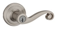 (image for) Satin Nickel Entry Lockset SmartKey Lido