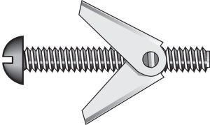 (image for) 1/8 in. Dia. x 3 in. L Truss Steel Toggle Bo