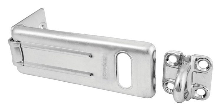 (image for) Zinc-Plated Hardened Steel 4-1/2 in. L Hasp 1 pk
