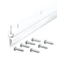 (image for) White Aluminum Door Set Seal For Garage Doors 36 in. L x 1/4
