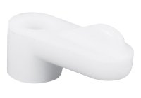 (image for) Bright White Plastic Screen Clip For 5/16 inch 12 pk