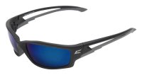 (image for) Kazbek Polarized Safety Glasses Blue Lens Black Fra