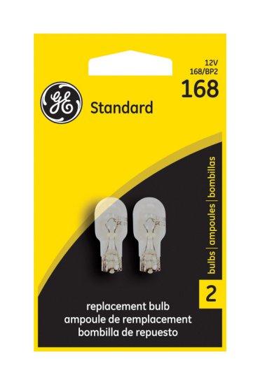 (image for) GE Automotive Bulb 168 BP2