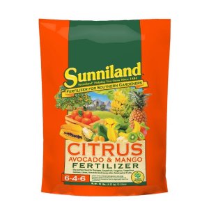 (image for) Sunniland Avocado and Mango 6-4-6 Plant Fertilizer 10 lb