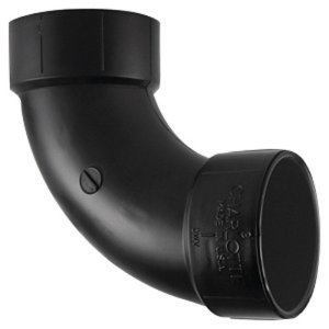 (image for) 3 in. Hub x 3 in. Dia. Hub ABS 90 Degree Elbow