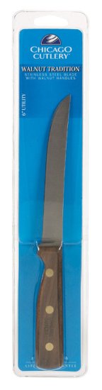 (image for) 6 in. L Stainless Steel Utility Knife 1 pc.