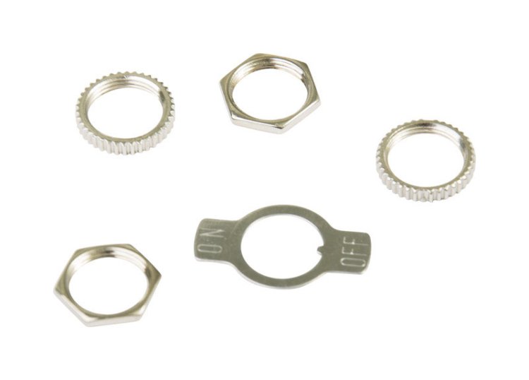 (image for) Rotary Replacement Switch Parts Silver 1 pk