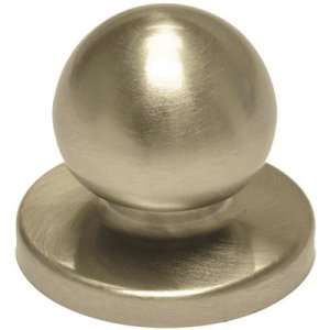 (image for) Bi-Fold Knob and Backplate Satin Nickel