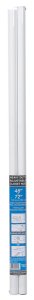 (image for) 72 L X 1-1/4 in. D Adjustable White Steel Closet Rod