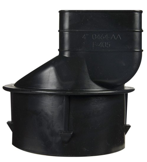 (image for) 4 x 3.25 x 2.5 in. Downspout Adapter 1 pc
