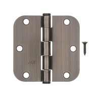 (image for) 3-1/2 in. L Antique Brass Residential Door Hinge 1 pk