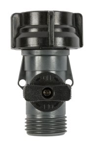 (image for) Plastic Threaded Male Hose Shut-off Valve