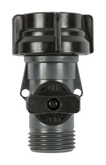 (image for) Plastic Threaded Male Hose Shut-off Valve