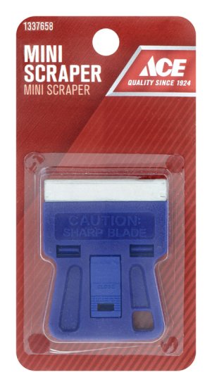 (image for) 1.5 in. W Steel Single-Edge Glass Scraper