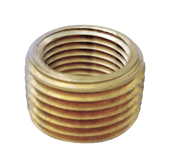 (image for) 3/4 in. MPT x 1/2 in. Dia. FPT Brass Pipe Face Bushing
