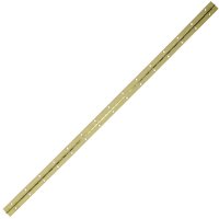 (image for) 1 in. W x 30 in. L Bright Brass Brass Continuous Hinge 1 pk