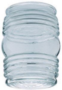 (image for) Jelly Jar Clear Glass Lamp Shade Ea.