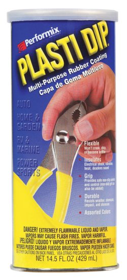 (image for) Flat/Matte Red Multi-Purpose Rubber Coating 14.5 oz o