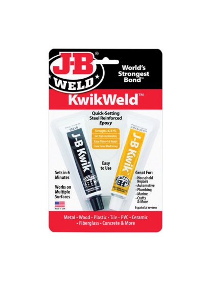 (image for) Kwik Weld High Strength Solid Automotive Adhesive 1 oz.