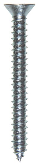 (image for) No. 12 x 2 in. L Phillips Flat Head Zinc-Plated Steel Sh