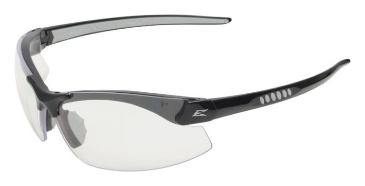(image for) Safety Glasses Clear Lens Black Frame 1 pc.