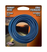 (image for) 24 ft. 16 Ga. Primary Wire Blue