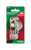 (image for) Silver Brass Window Lock 1 pk