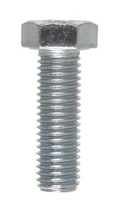 (image for) 5/8 in. Dia. x 2 in. L Heat Treated Zinc Steel Hex Head