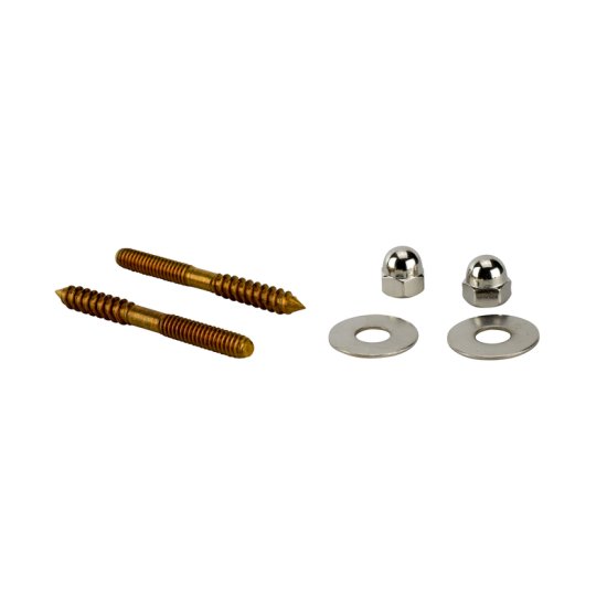 (image for) Toilet Screw Set Brass