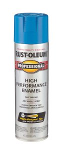 (image for) Rust-Oleum Professional Gloss Safety Blue Spray Paint 15 oz