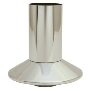 (image for) 1.00 in. x 2.6 in. Metal Escutcheon